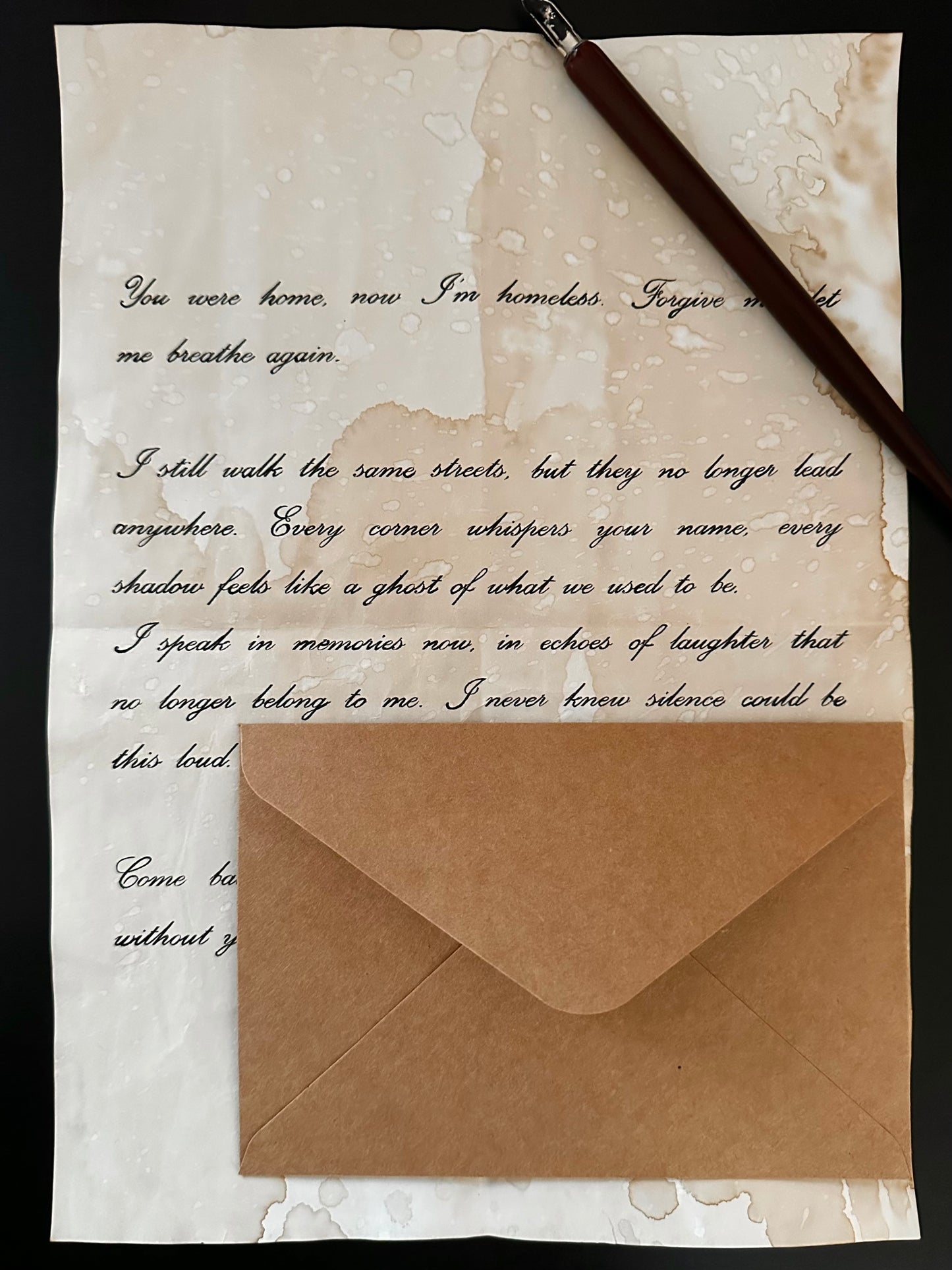 Handwritten Vintage Letter